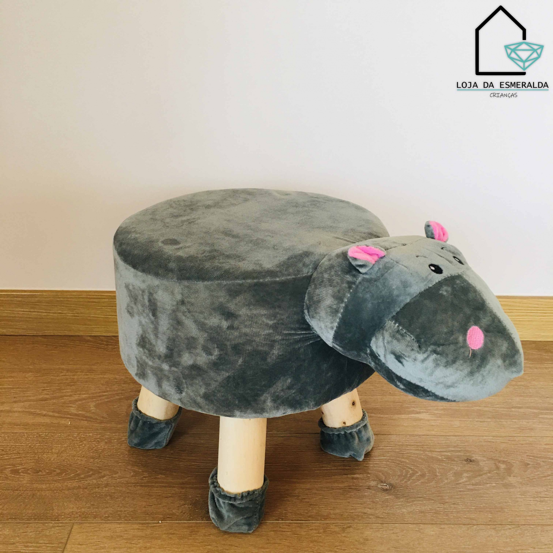 Banco Hipopotamo | C36xL28xA36.5CM