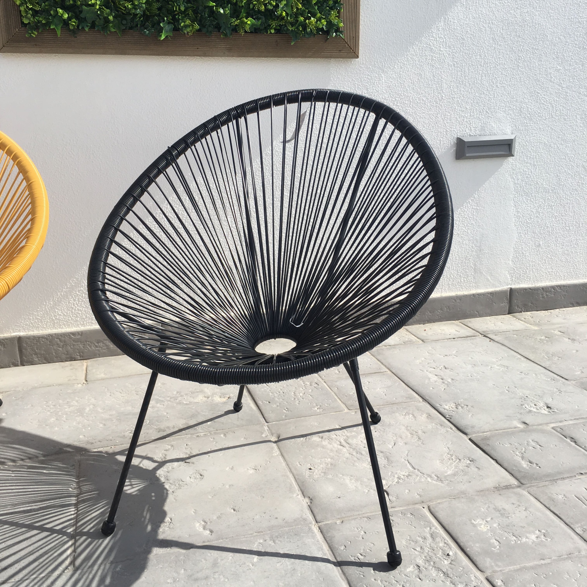 Set de Jardim - Preto e Amarelo