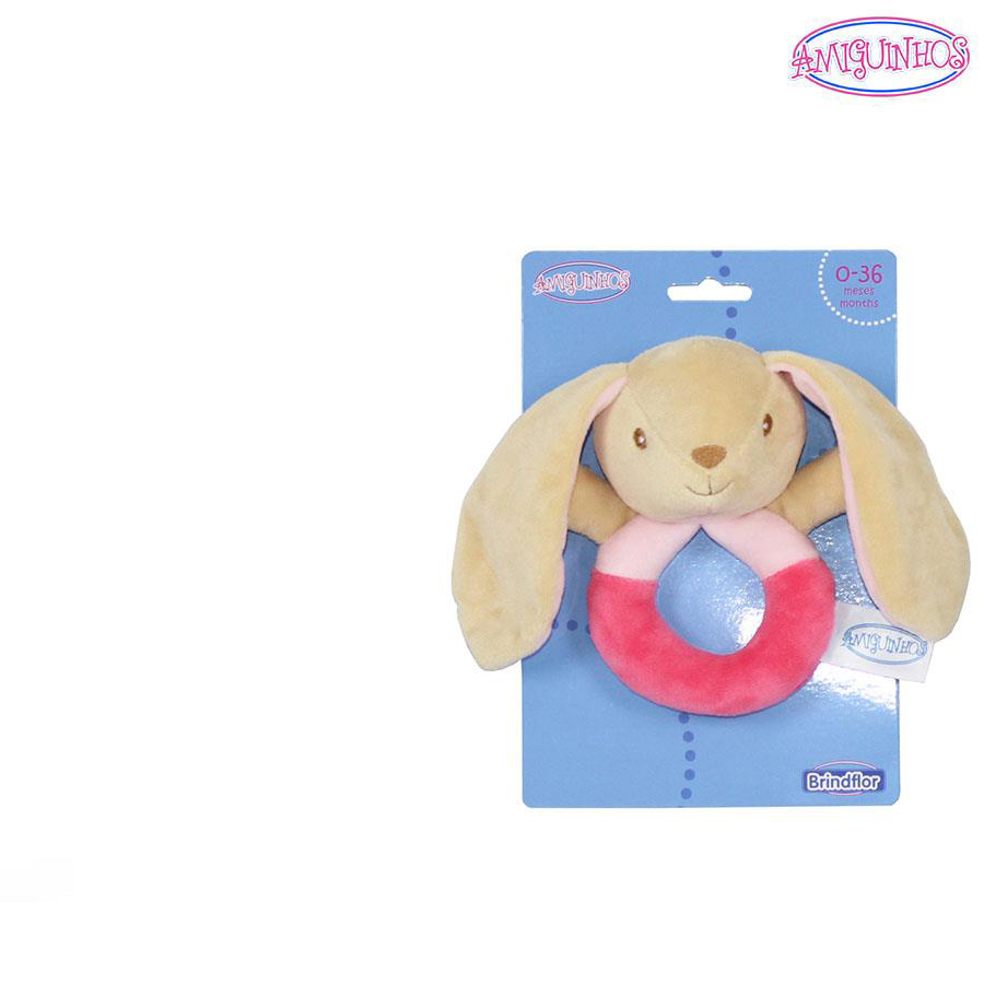 Amiguinhos Peluche Roca com Guiso para Bebé