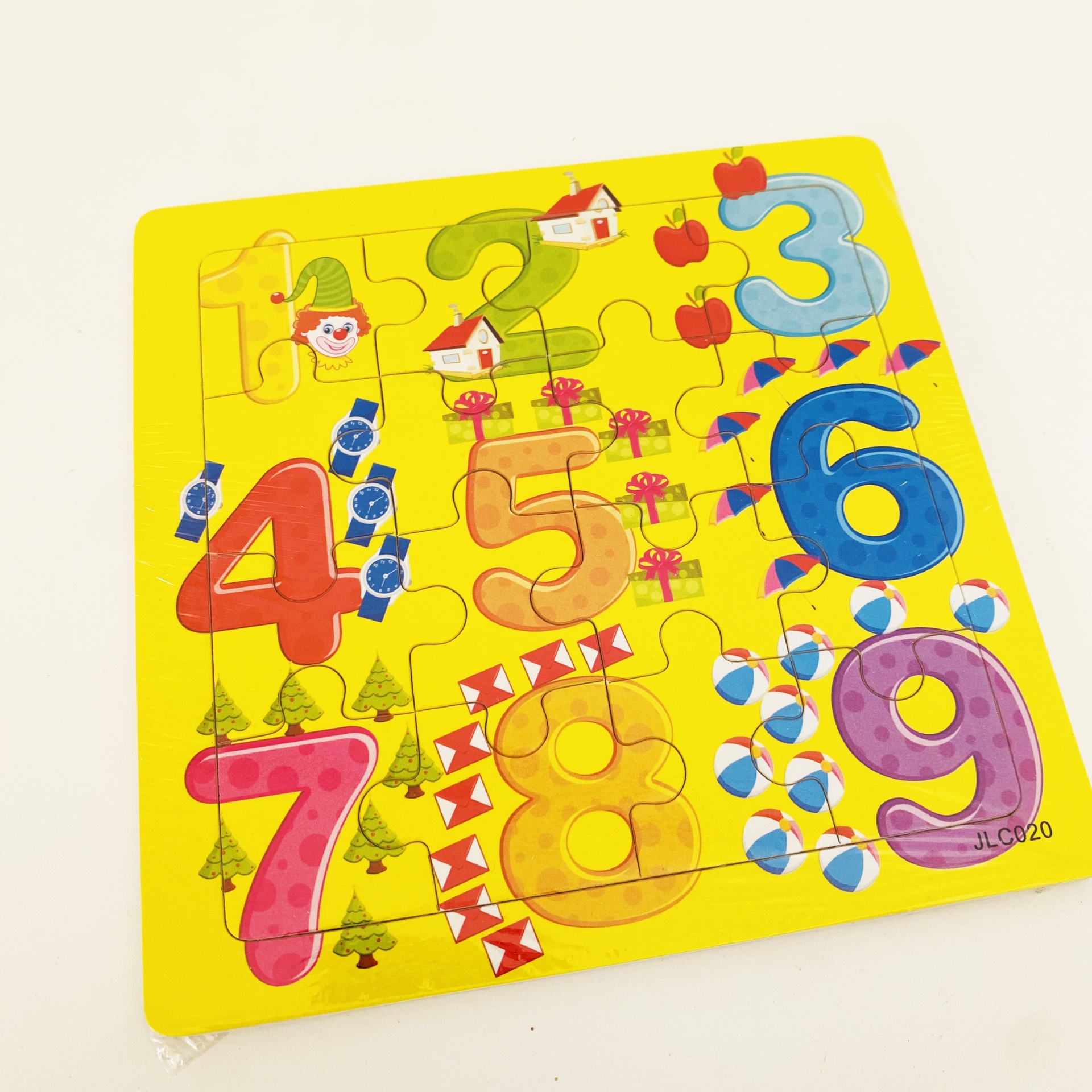 Puzzle Pequeno Animais - Madeira - 15x15CM - Mais de 3 Anos