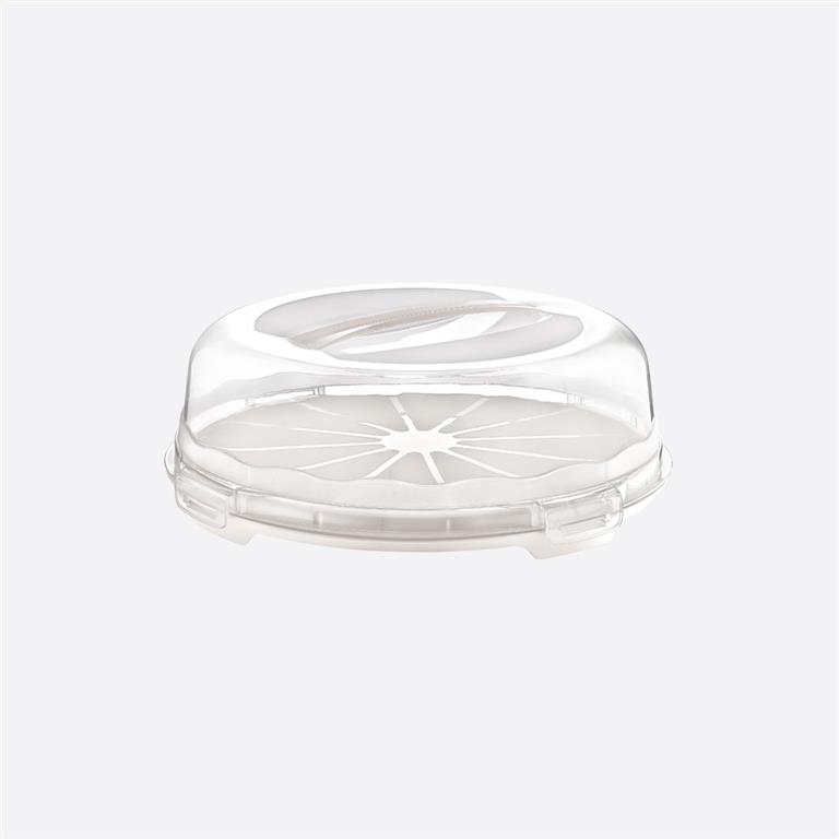 Boleira Redonda com Tampa - Plástico