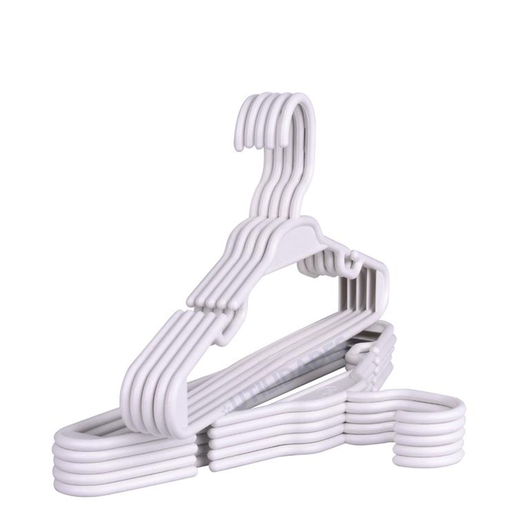Pack 5 Cabides - Plástico - Branco