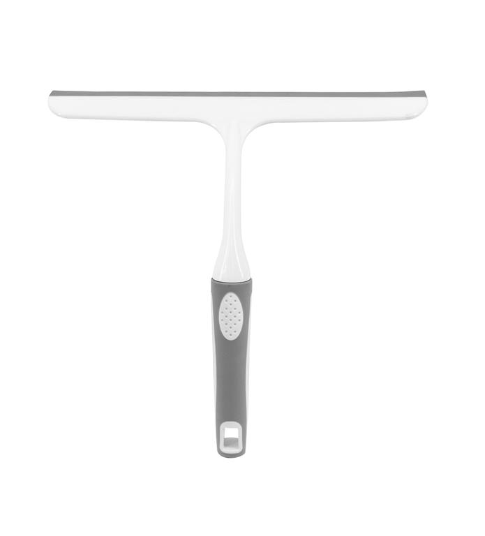 Rodo limpa vidros - Branco e Cinza - C27xL27CM