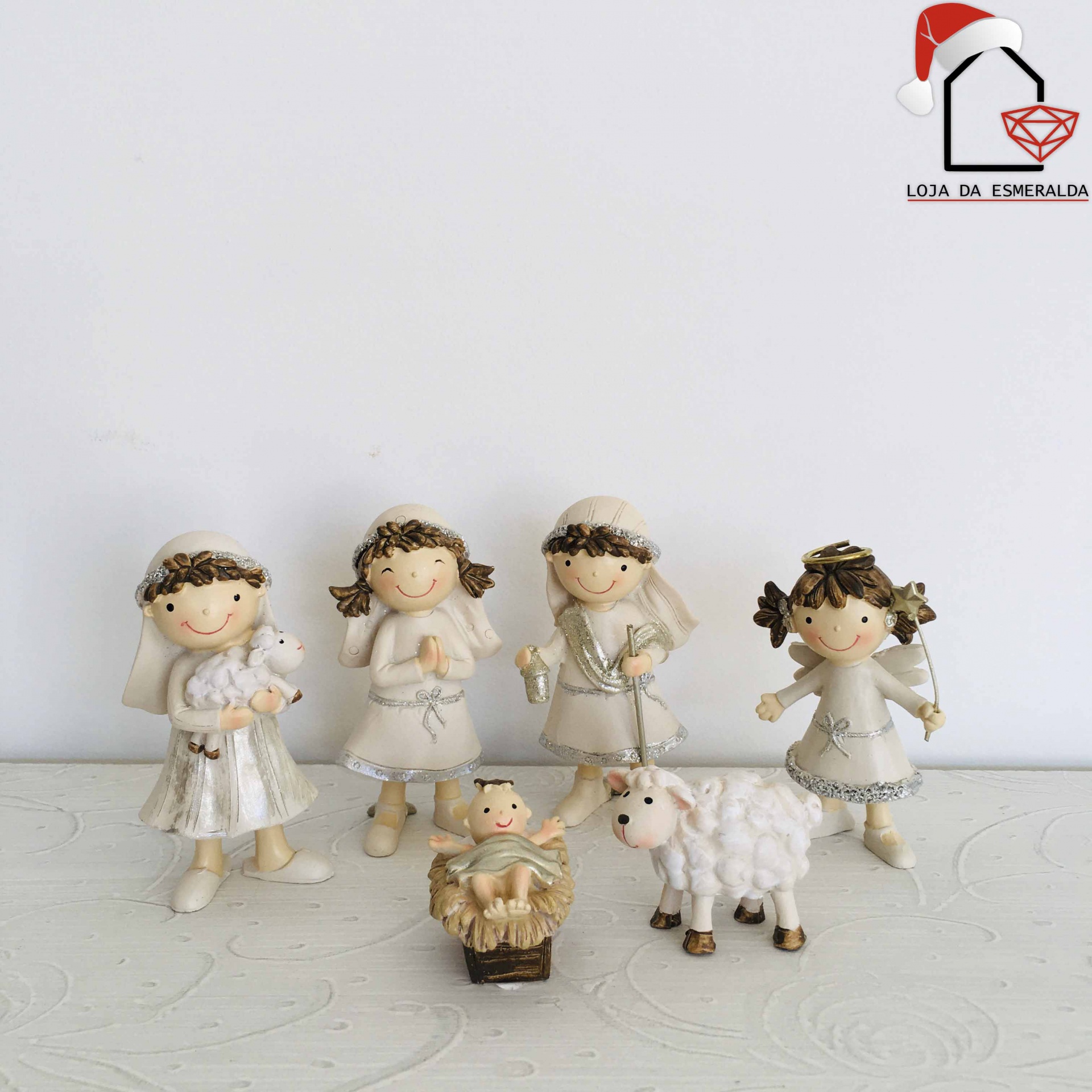 Presépio de 6 Figuras Miniaturas