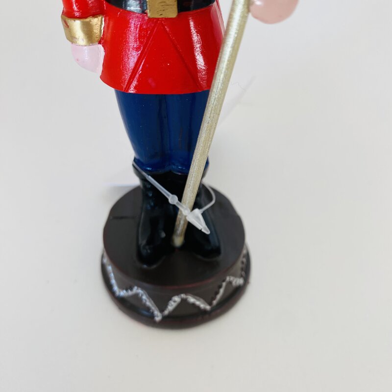 Quebra Nozes de Natal - Vermelho e Dourado - C5xL4.5xA17CM