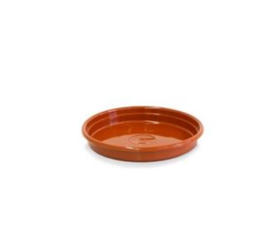 Prato para Vaso - Circular - TerraCota