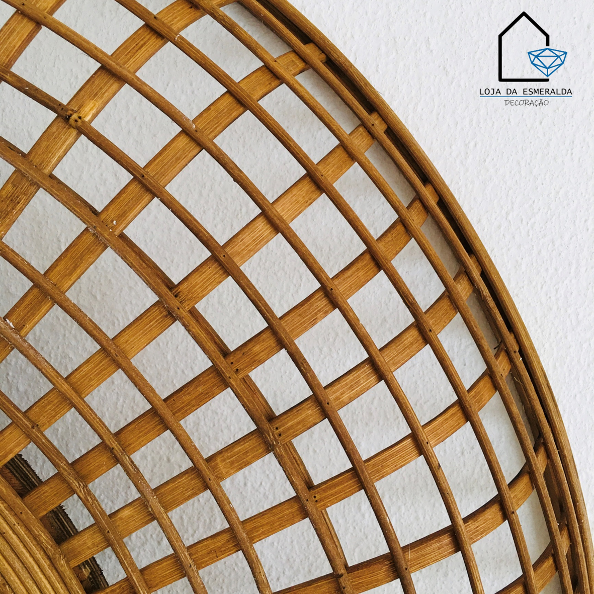 Espelho em Madeira - 80X80CM