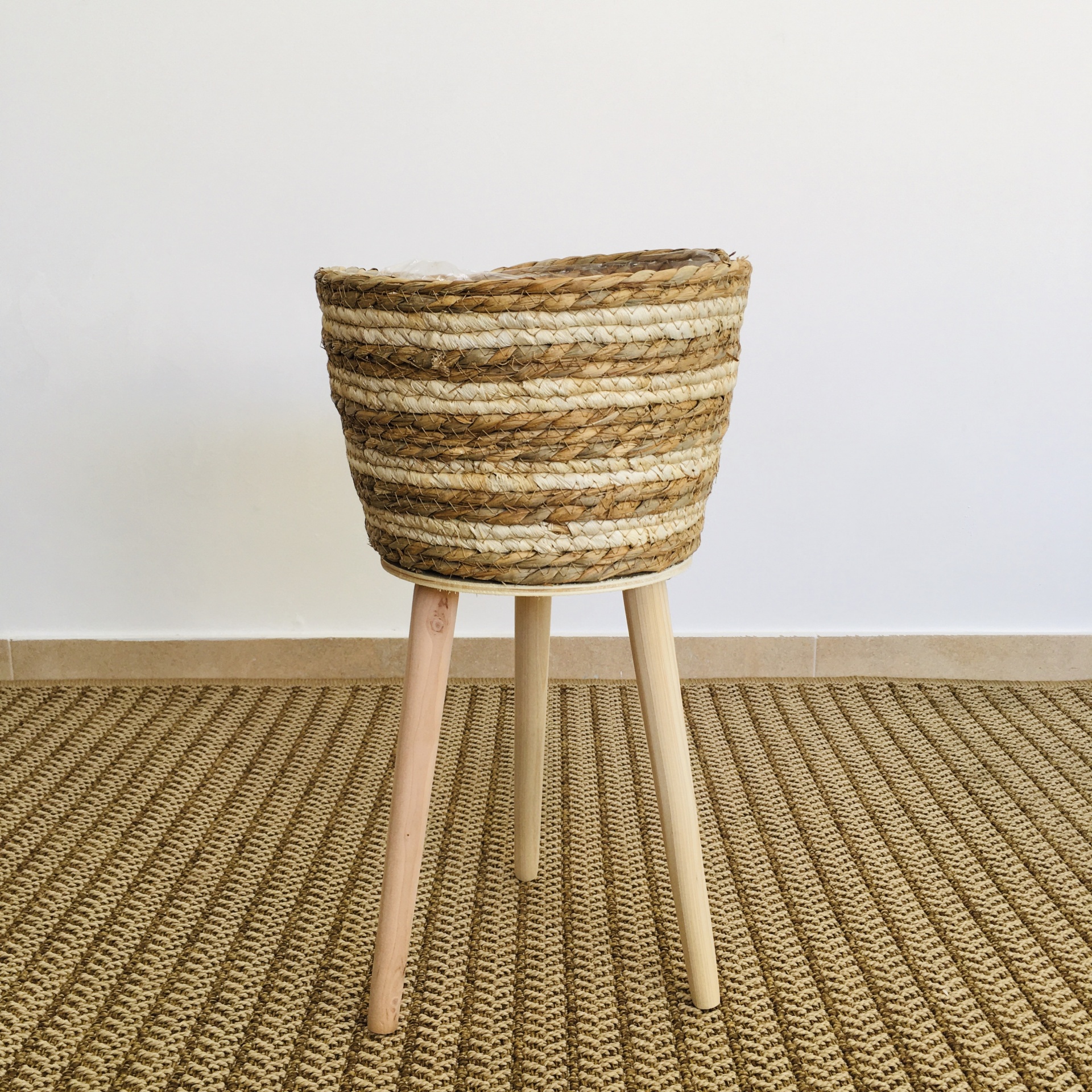 Floreiras em Fibra Natural