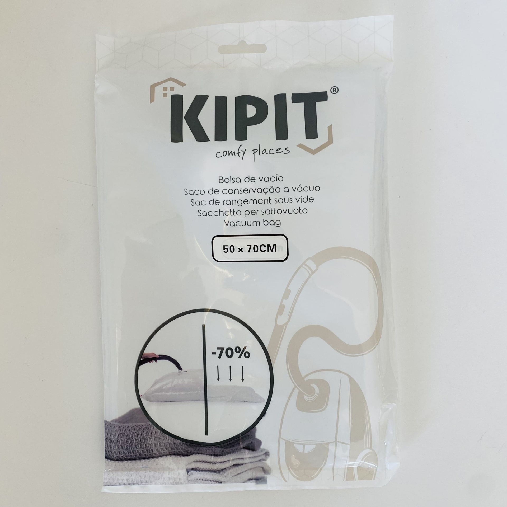 Bolsa de conservação a Vácuo