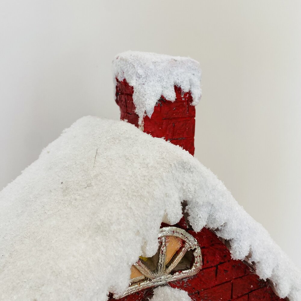 Casa de Natal c/ iluminação - C41xL19xA34CM