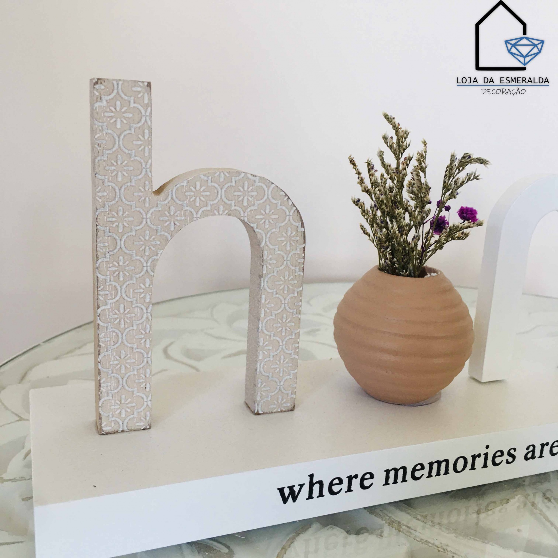 Placa Home c/ Dizeres I 40x8x14CM