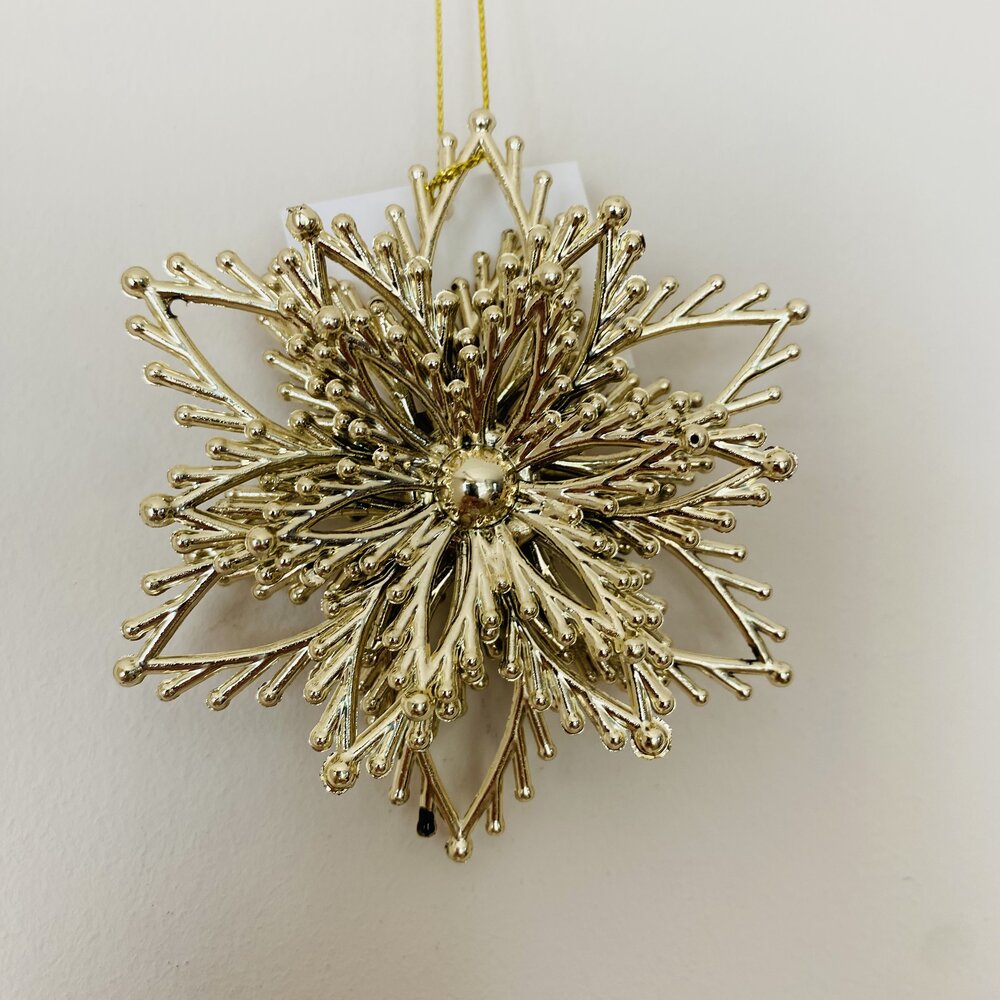 Ornamento de Natal para Árvore - 10CM - Dourado