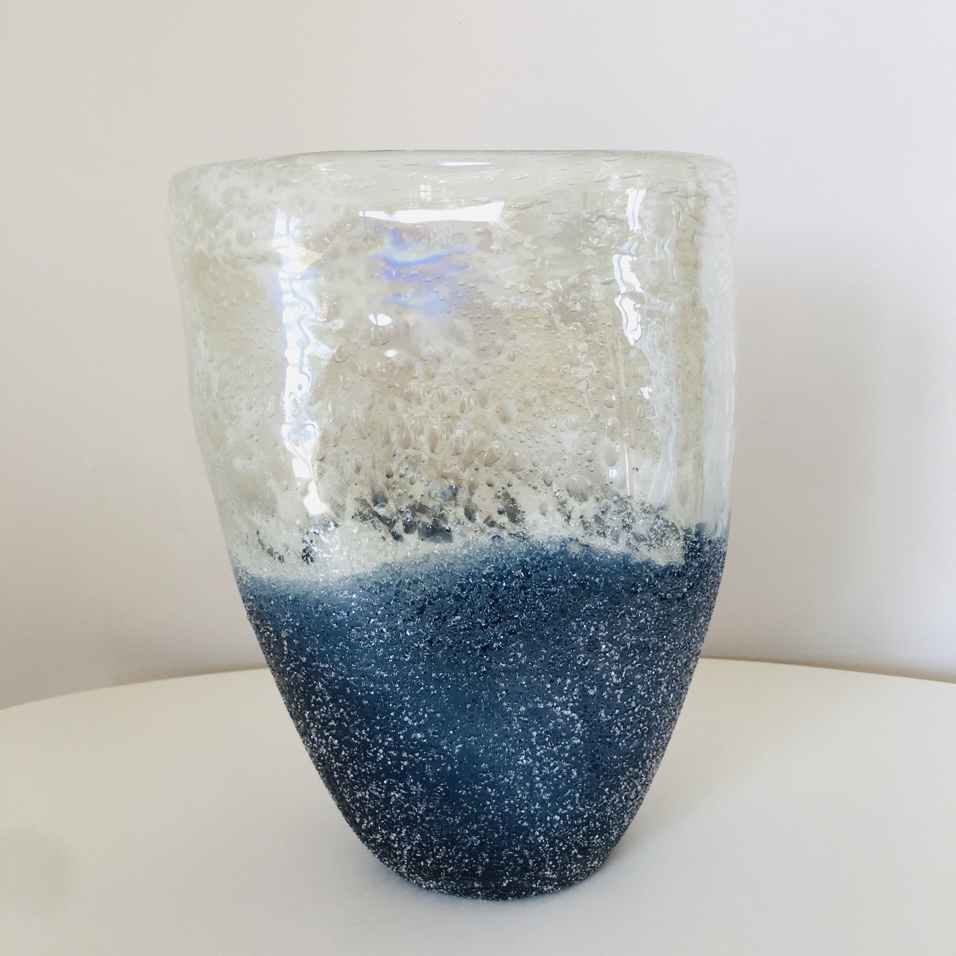 Jarra | Blue Glass | 18.5x11.5x25 CM