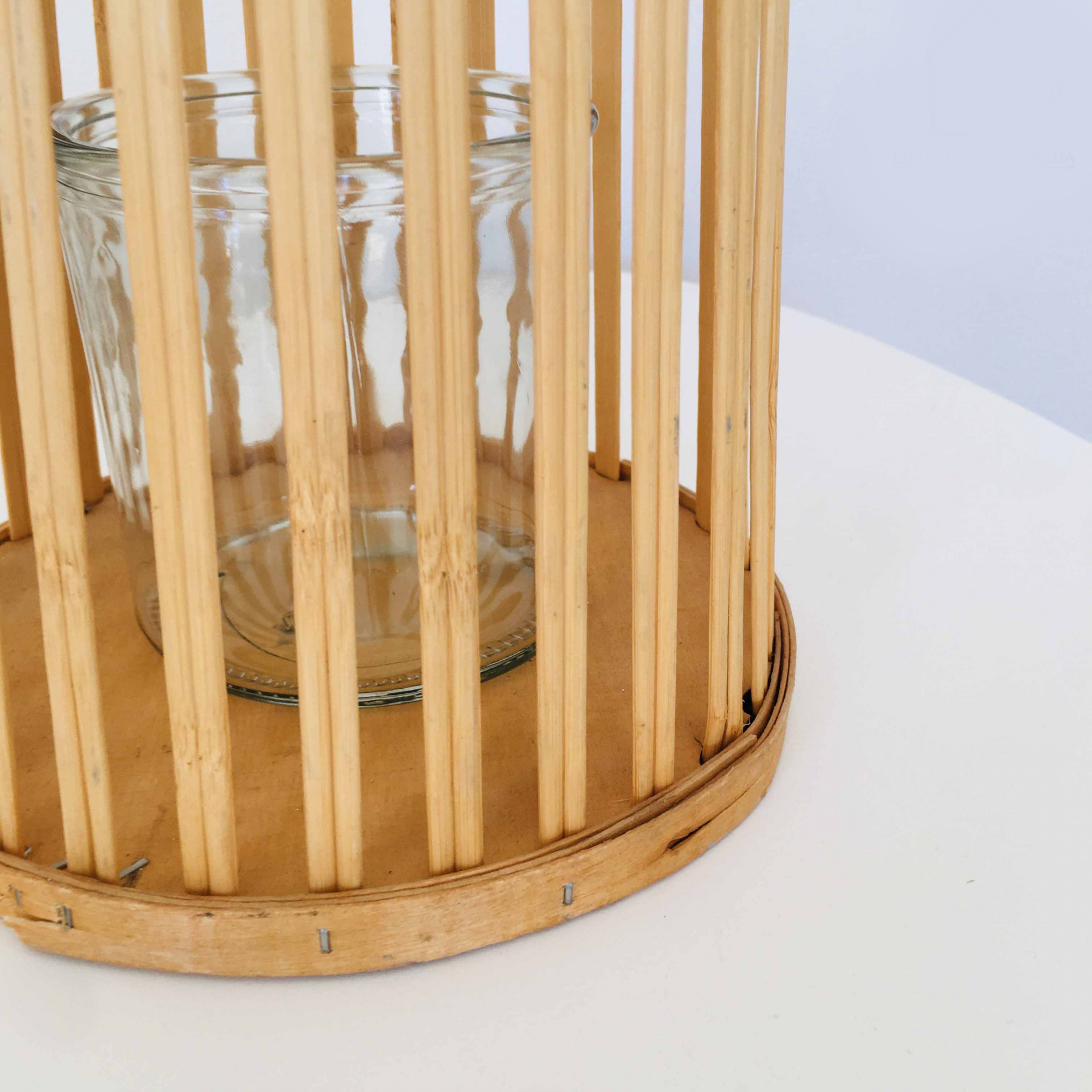 Porta - Velas | Laranja | 18.5x18.5x20.5CM