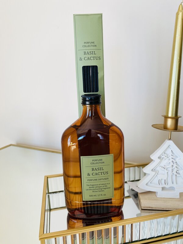 🌿✨ Difusor de Perfume - Basil e Cato - 500ML