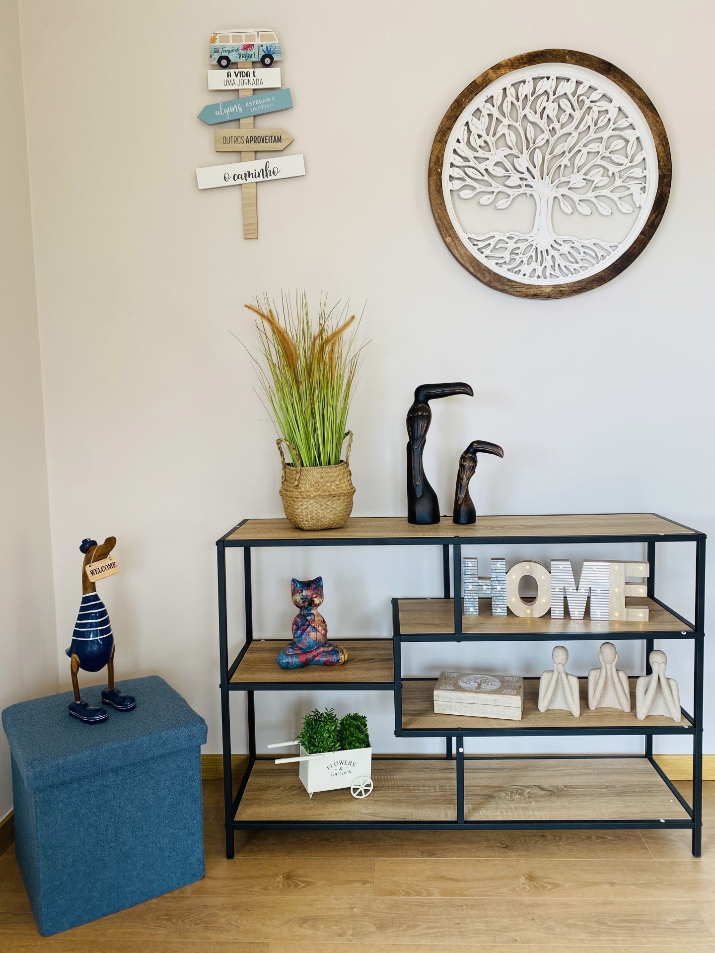 Aves Decorativas - Castanho