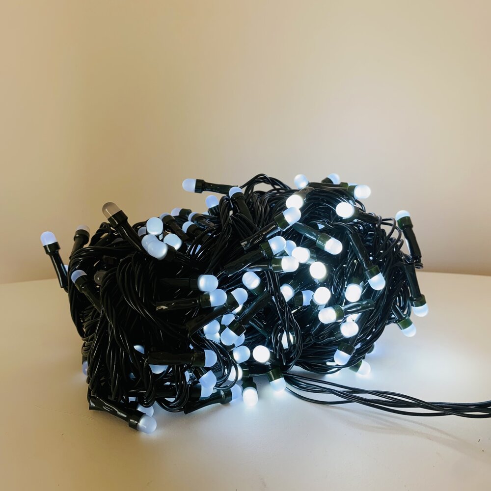 Luzes Natal -16M - Branco - 240 Luzes