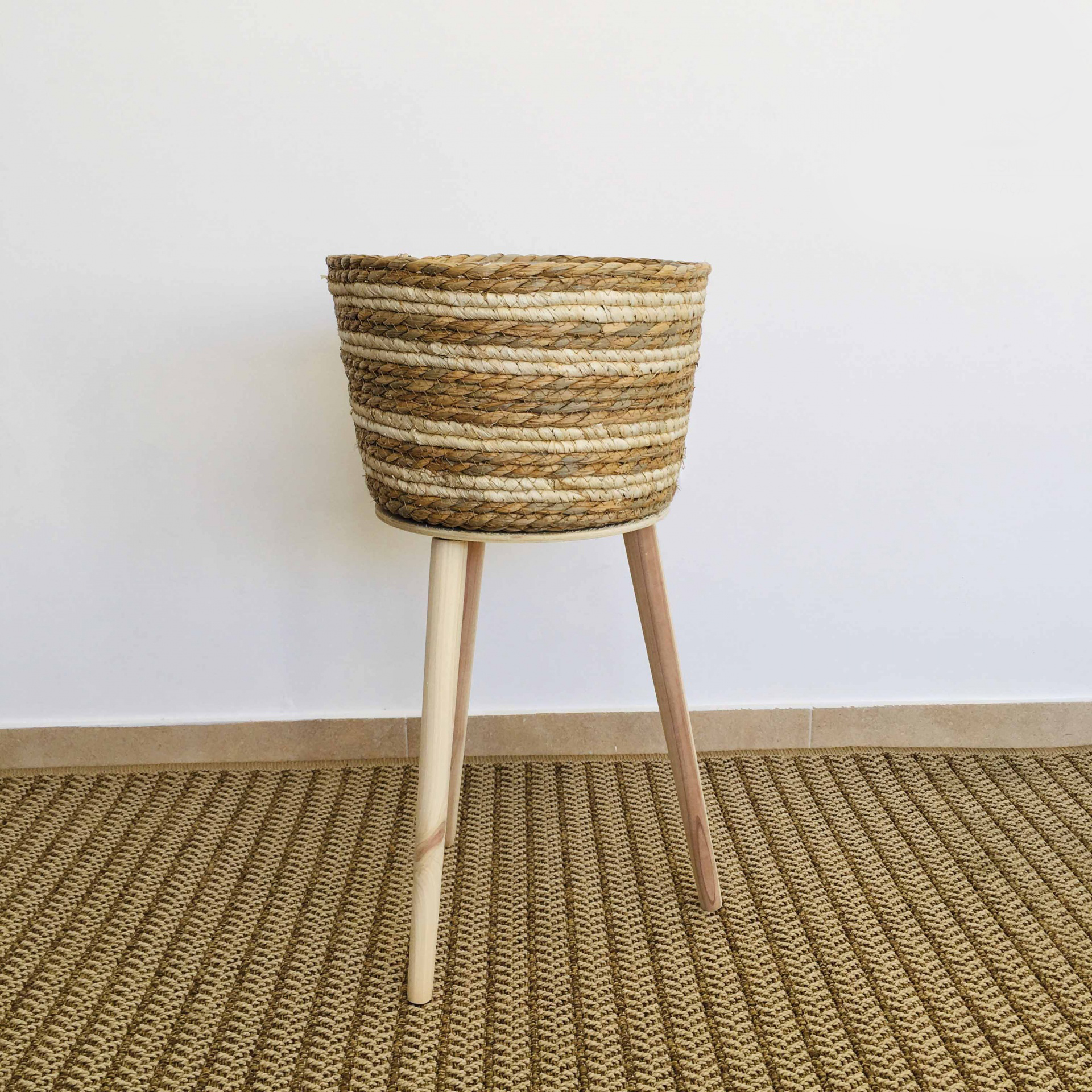 Floreiras em Fibra Natural