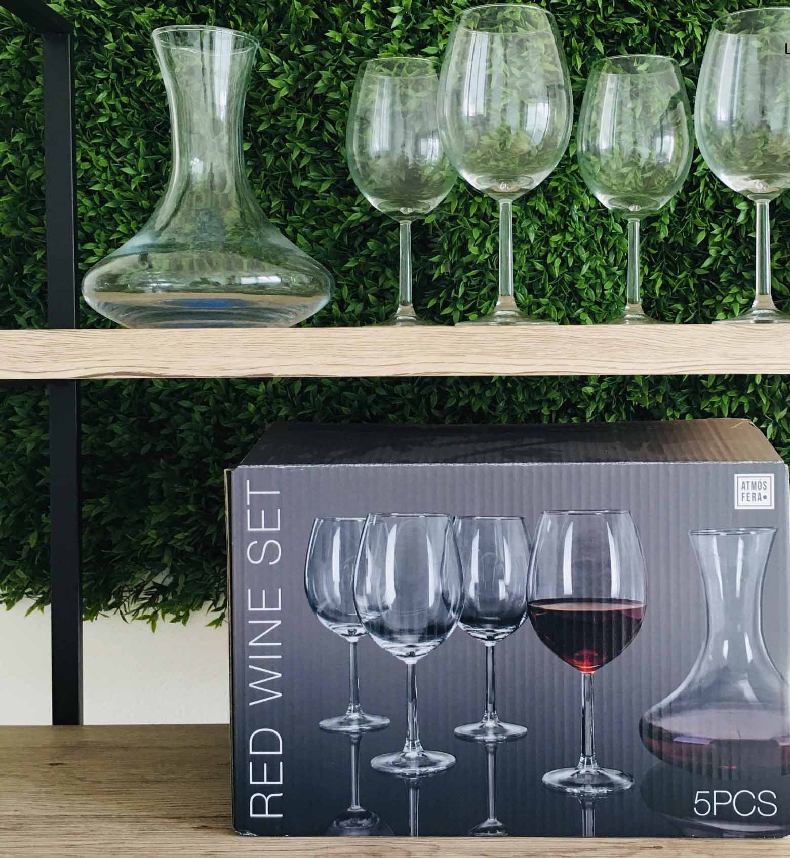 Conjunto Decantador + 4 Copos