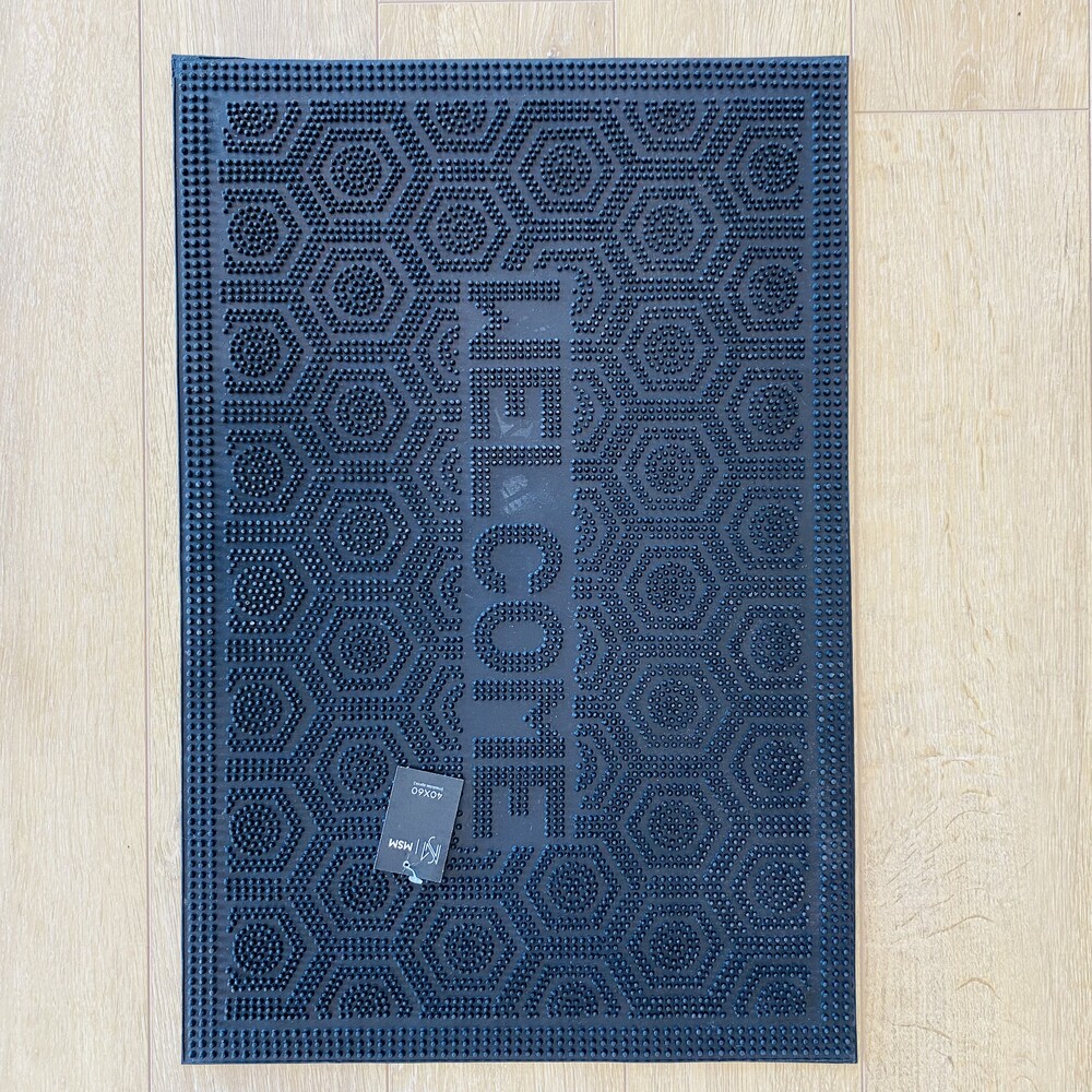 Tapete de Entrada -  Borracha - Welcome - C60xL40CM