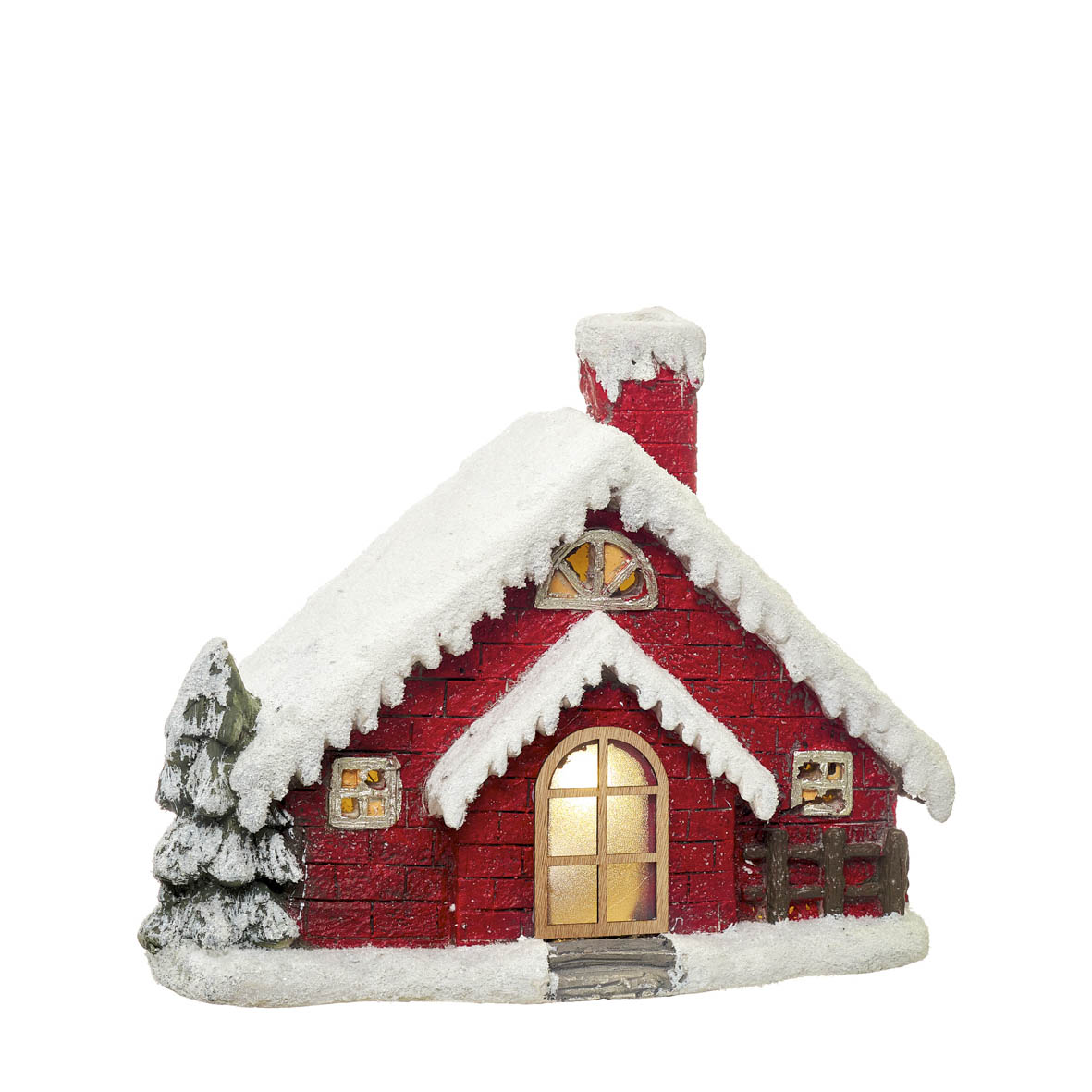 Casa de Natal c/ iluminação - C41xL19xA34CM