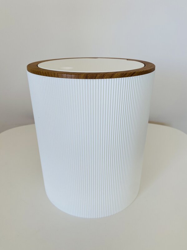 Conjunto WC - Linhas - Branco com pormenor Madeira