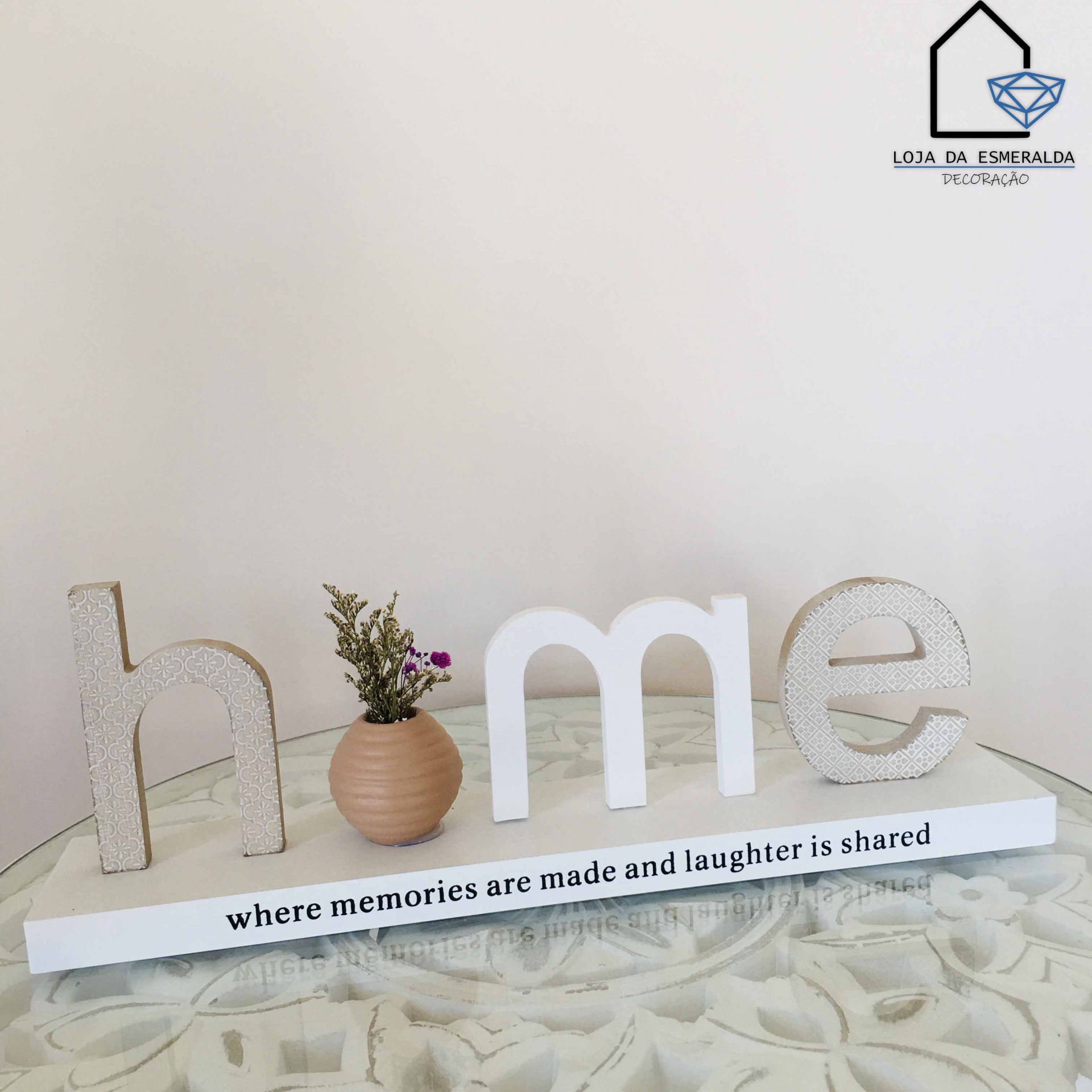 Placa Home c/ Dizeres I 40x8x14CM