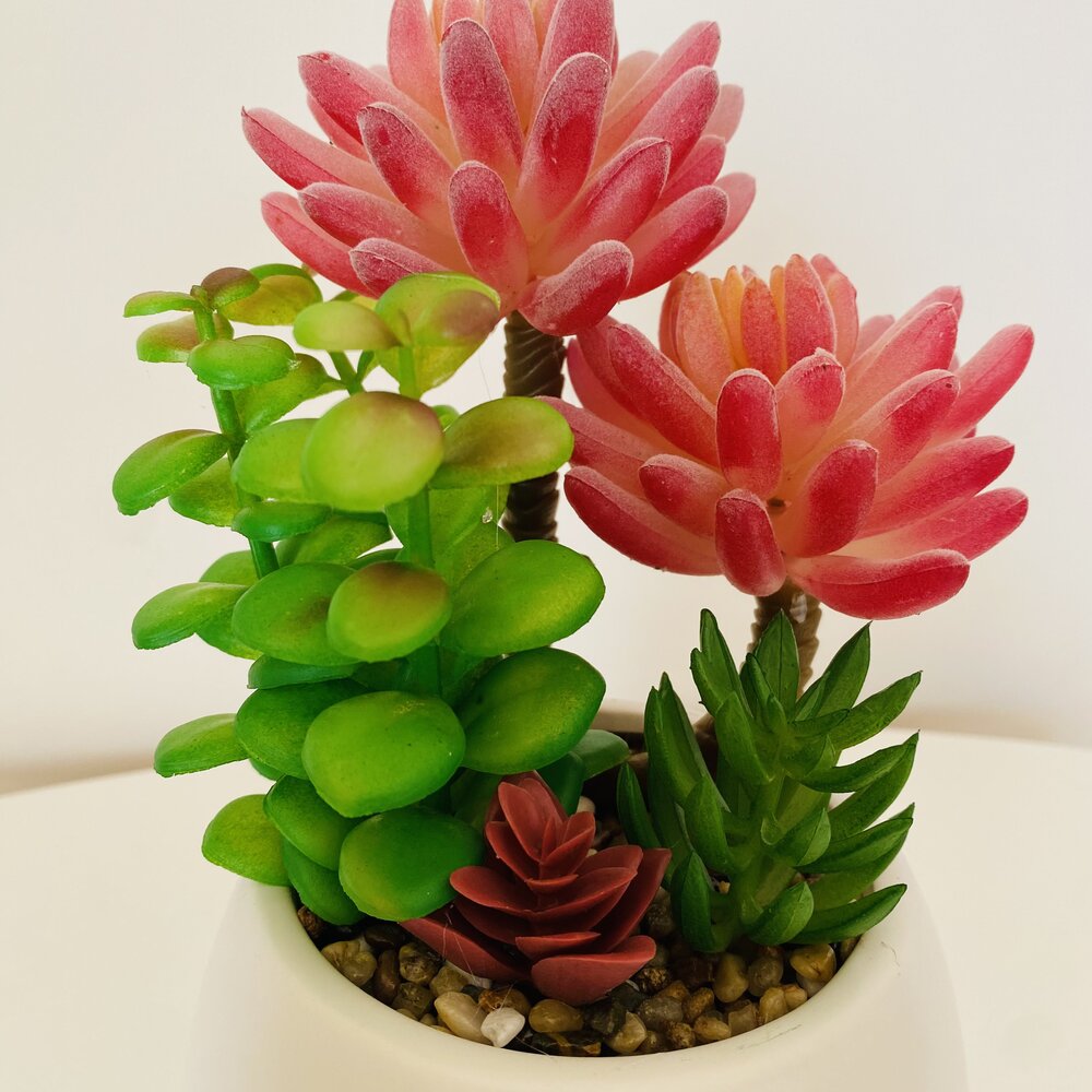 Planta Artificial em Vaso - C12xL12xA23CM