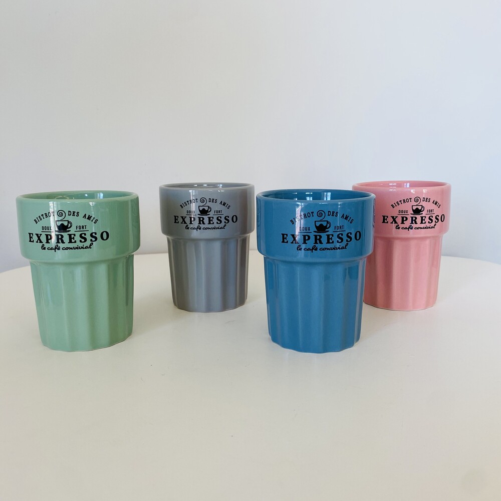 Copos de Café/Chá -  C8xL8xA10CM