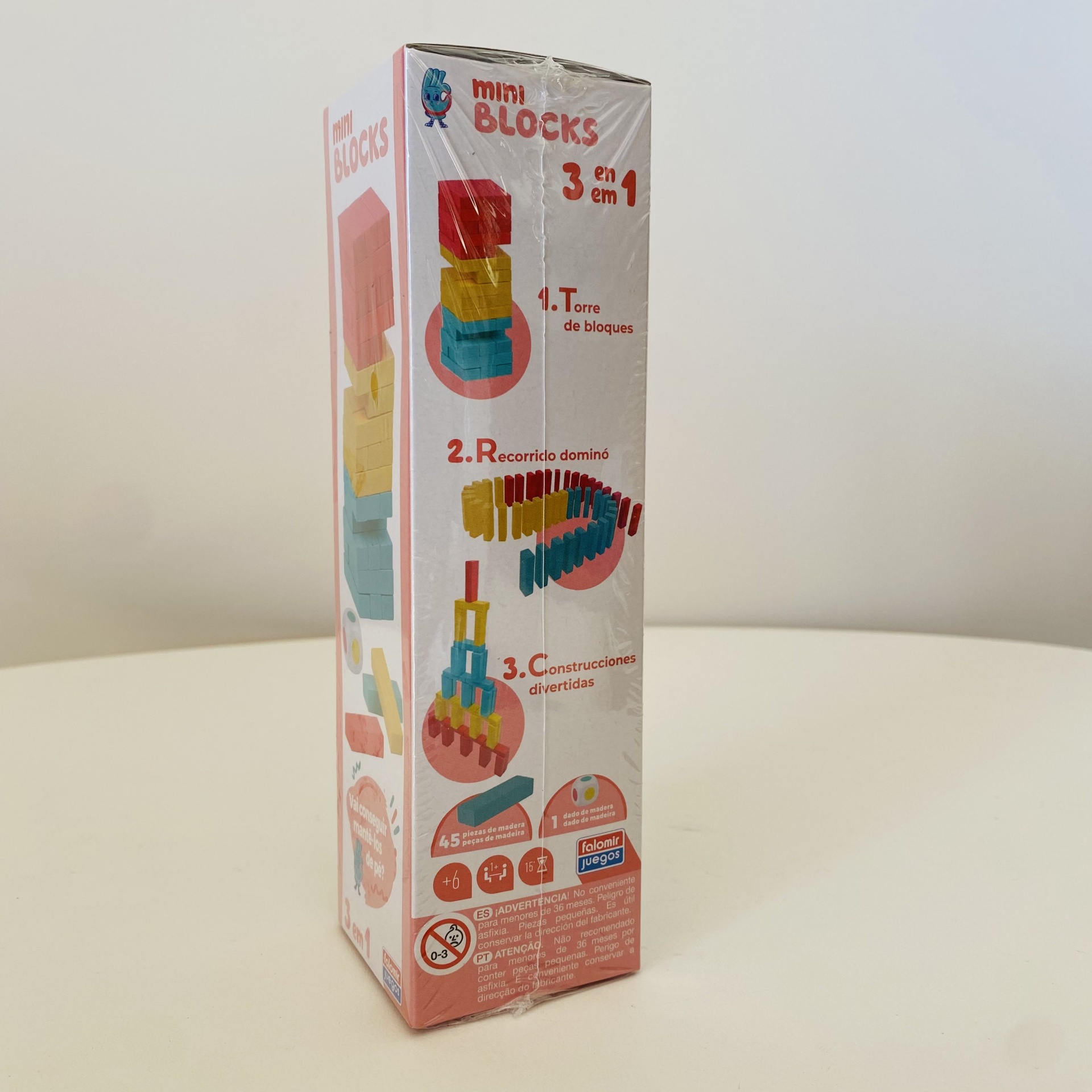 Mini Blocks - Mais de 6 Anos - Jogo de habilidade - Madeira