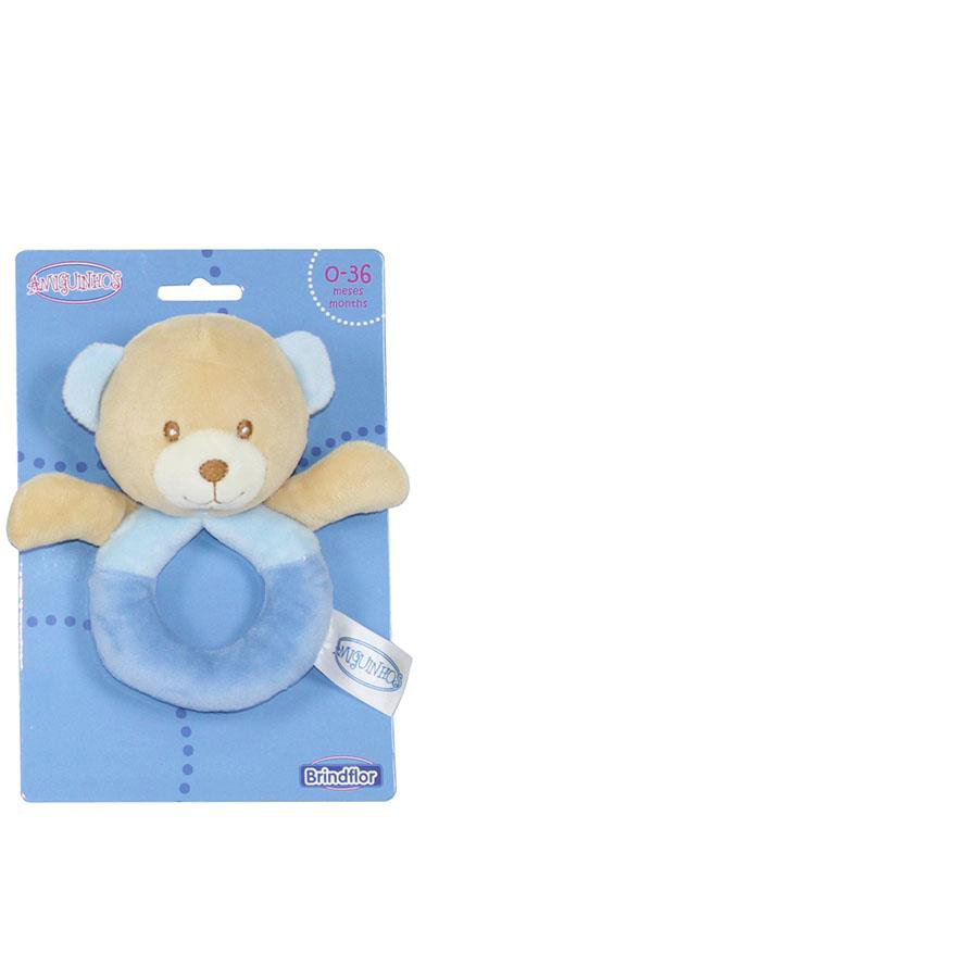 Amiguinhos Peluche Roca com Guiso para Bebé