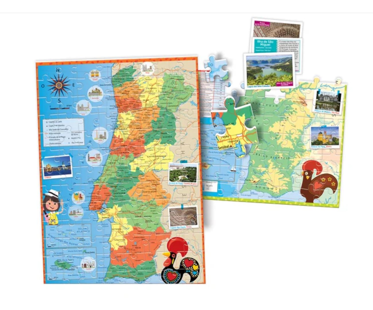 Jogos Educativos - A Descoberta de Portugal - Mais de 7 anos