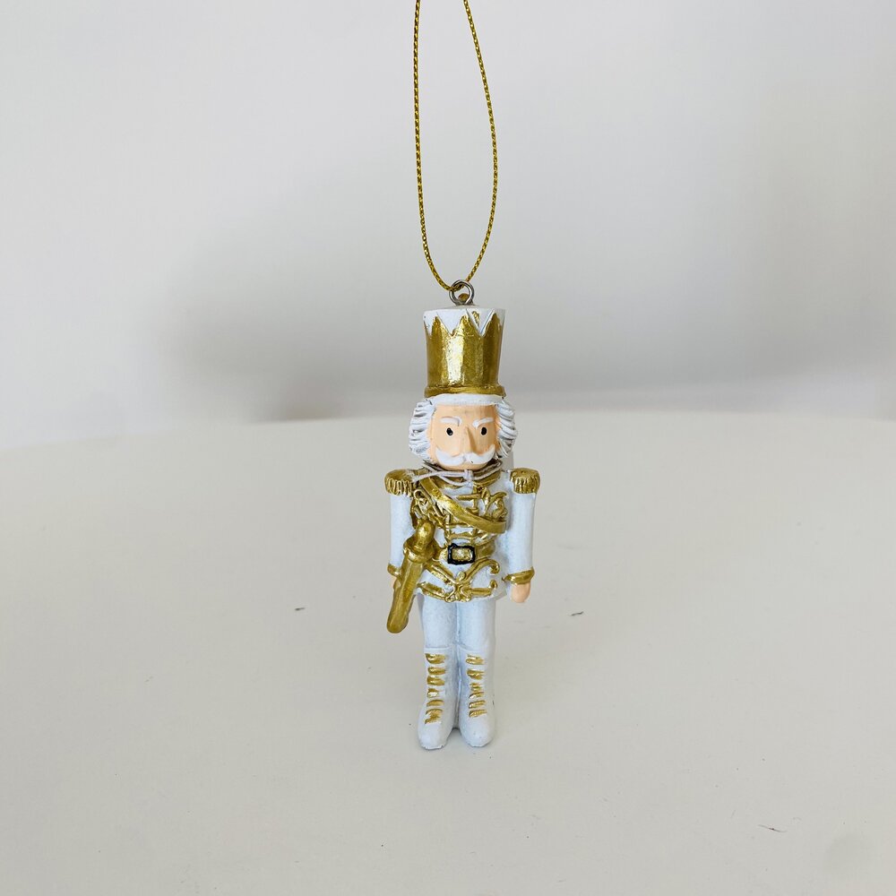 Ornamento para Árvore de Natal - Soldado Quebra Nozes - C3.5xL2.5xA10CM