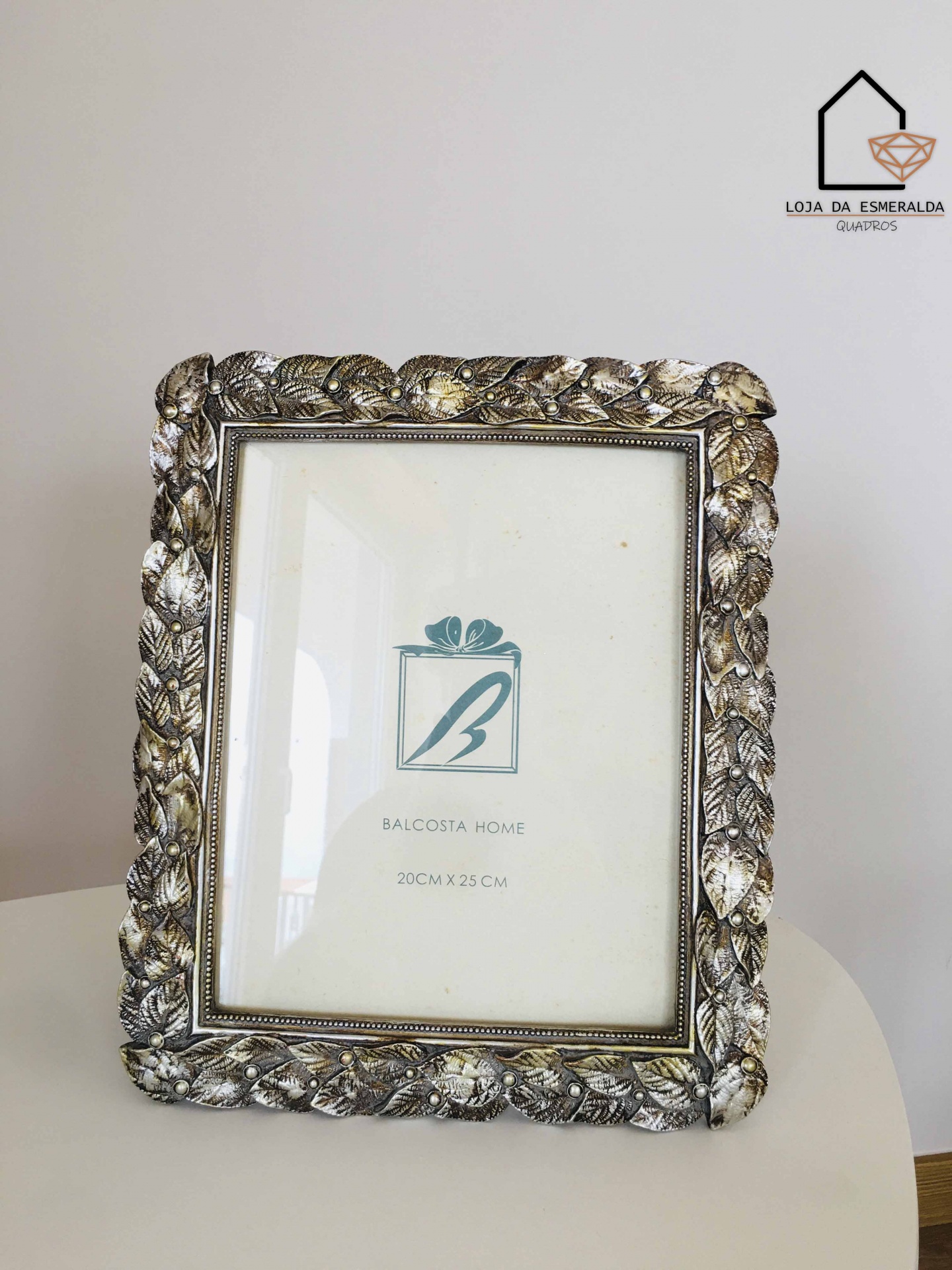 Moldura Prateado | Leefs | 20x25CM