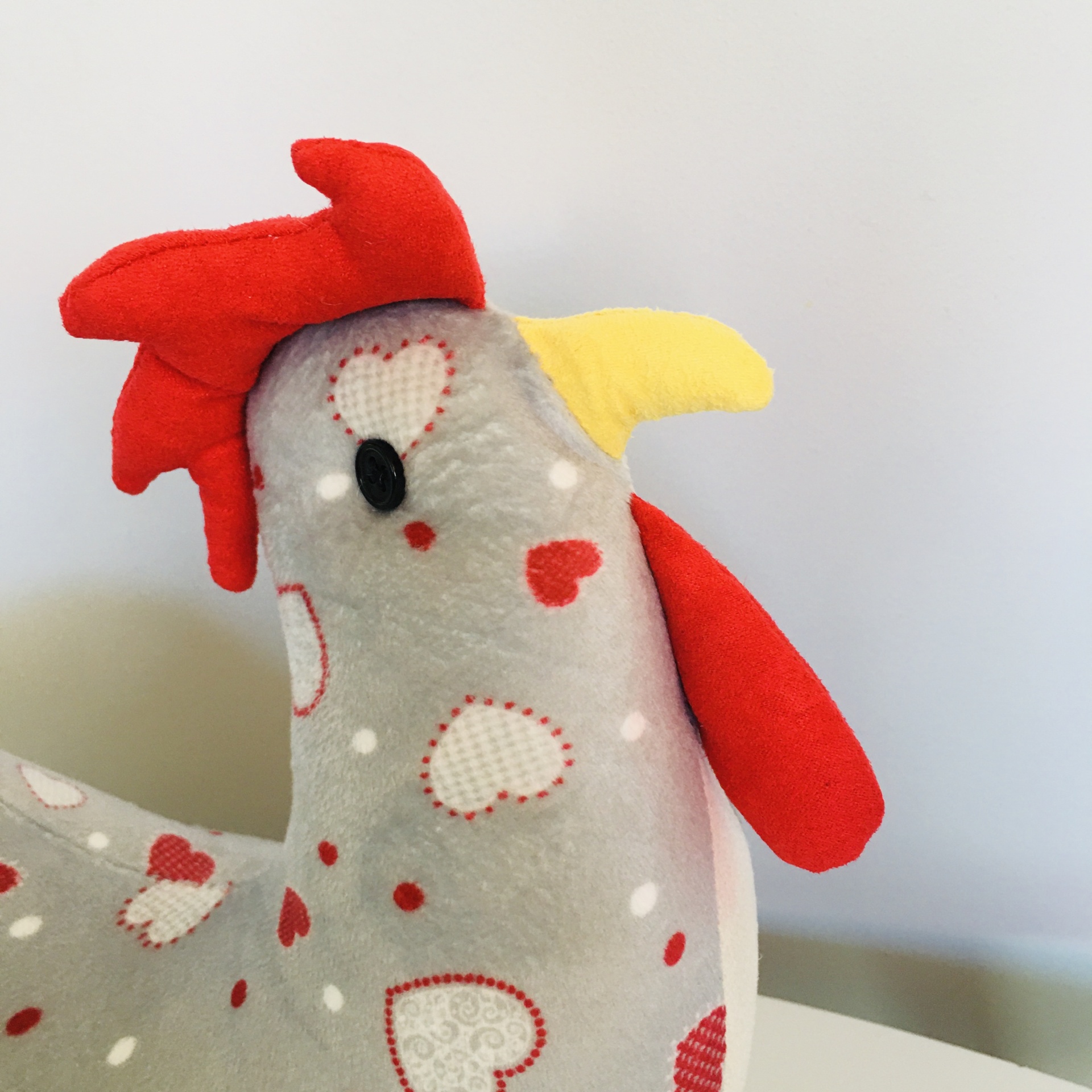 Segura Portas Galinha | Tecido | 24x18x15CM