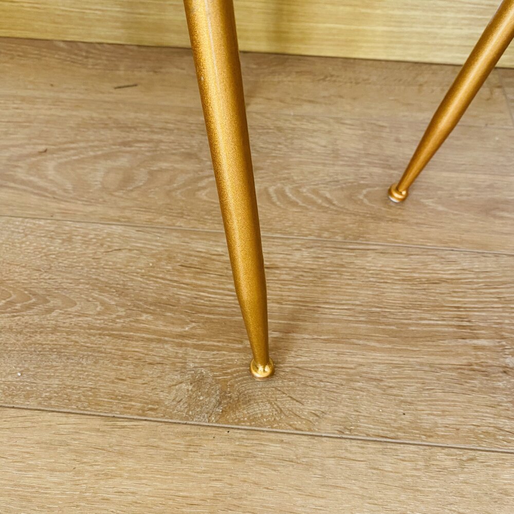 Floreiras/Vasos - Dourado - Metal