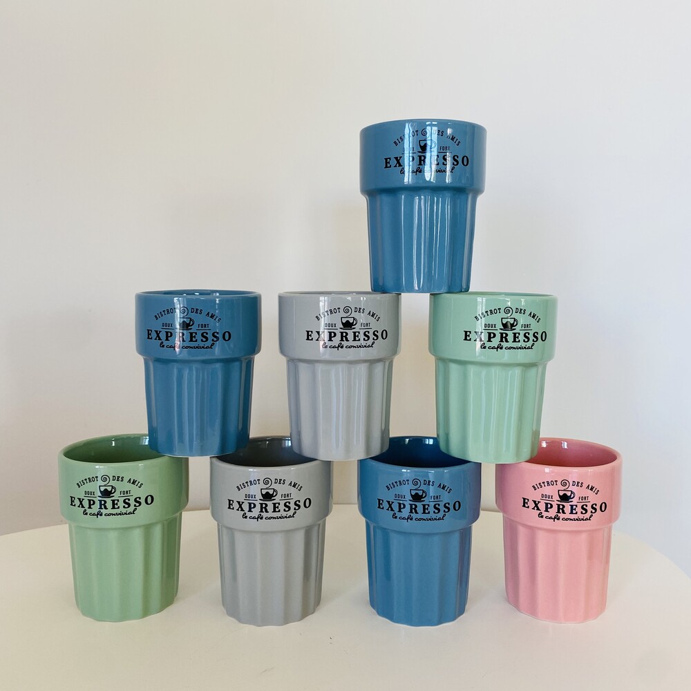 Copos de Café/Chá -  C8xL8xA10CM