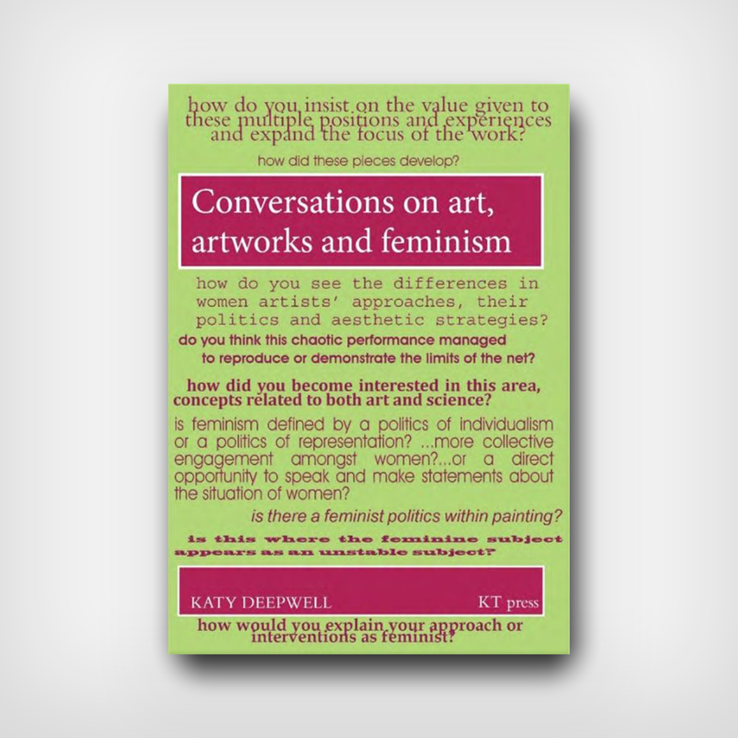Conversations on Art, Artworks and Feminism Conversations on Art, Artworks and Feminism