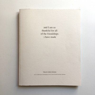 And I am so thankful for all of the friendships I have made