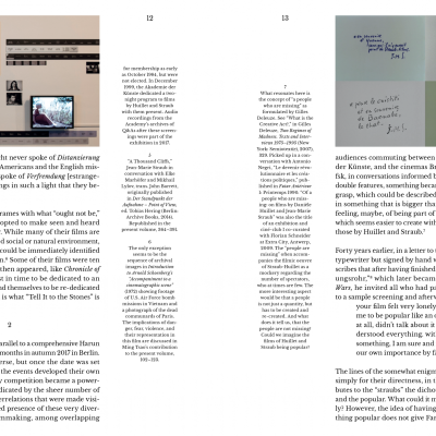 Tell It to the Stones Encounters with the Films of Danièle Huillet and Jean-Marie Straub