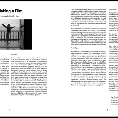 Pas de deux, The cinema of Anne-Marie Miéville