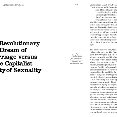 Tell It to the Stones Encounters with the Films of Danièle Huillet and Jean-Marie Straub