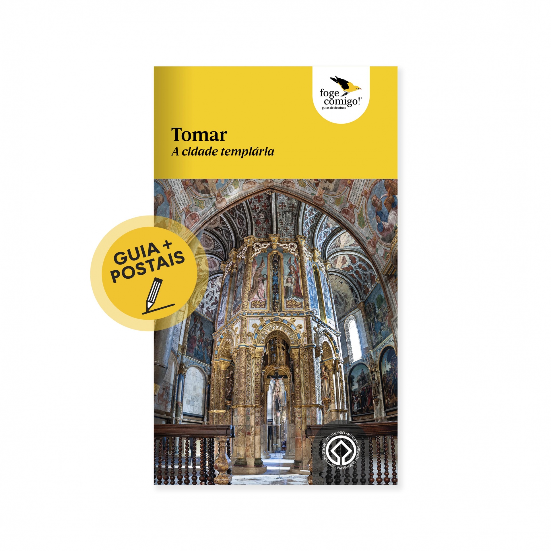 POUPA COMIGO | Oferta de postais na compra do guia de Tomar