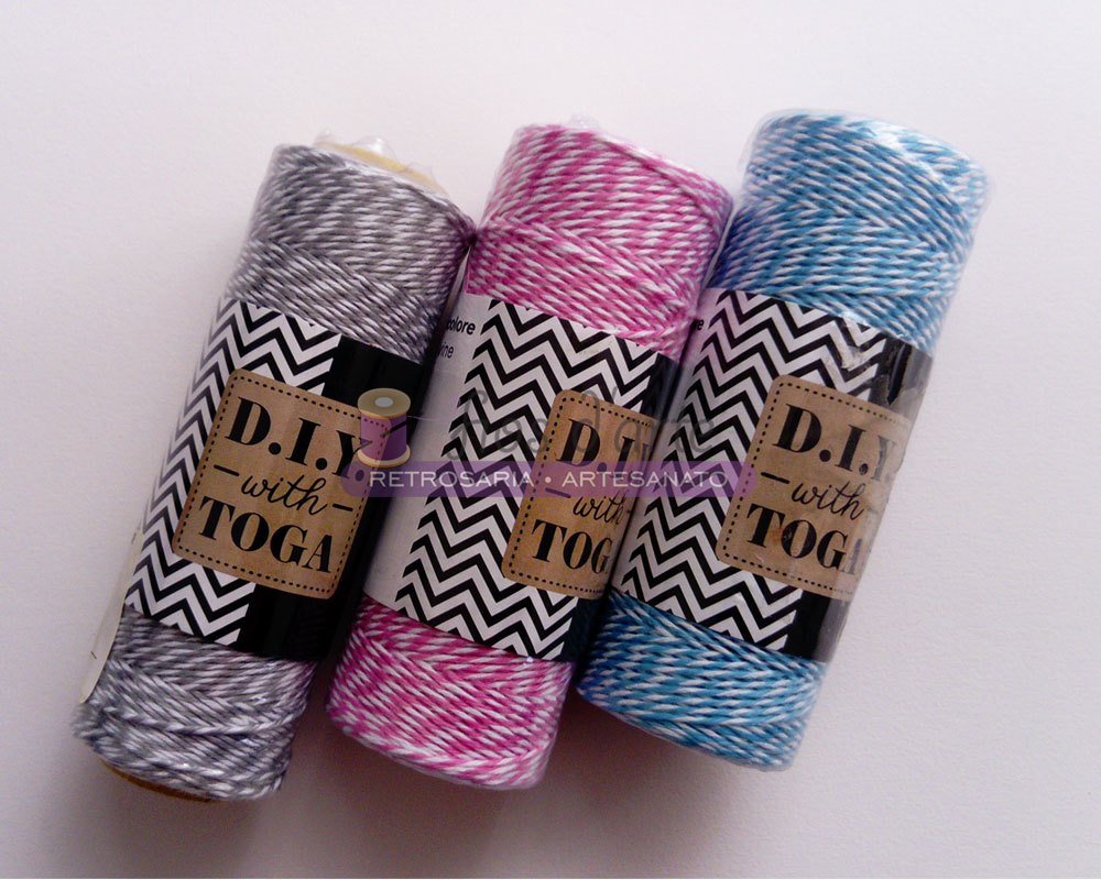 Cordel bicolor Bakers Twine (Toga) - 100mts Cordel bicolor Bakers Twine (Toga) - 100mts