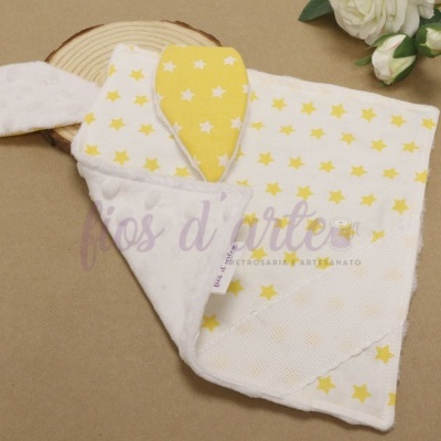 Doudou/ Naninha Orelhinhas para bordar ponto cruz #13 (Fios d'arte)