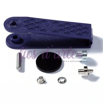 Ilhoses com anilha Ø4mm (Prym) - prateados