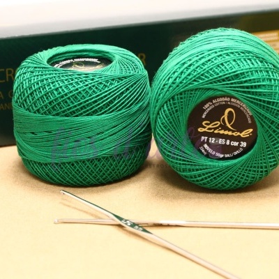 Linha Crochet nº 12 (Limol) - cores lisas