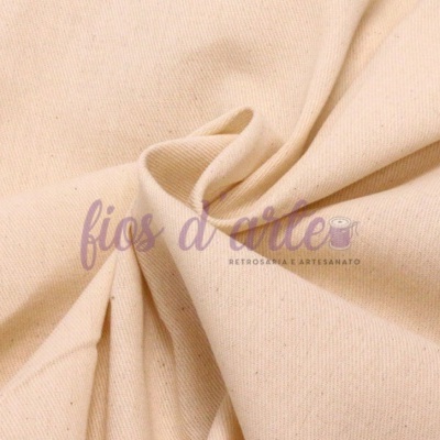 Tecido Sarja Cru (Algodão Ecológico)