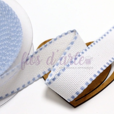 Fita em quadrilé para bordar ponto cruz (30mm)