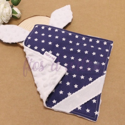 Doudou/ Naninha Orelhinhas para bordar ponto cruz #11 (Fios d'arte)